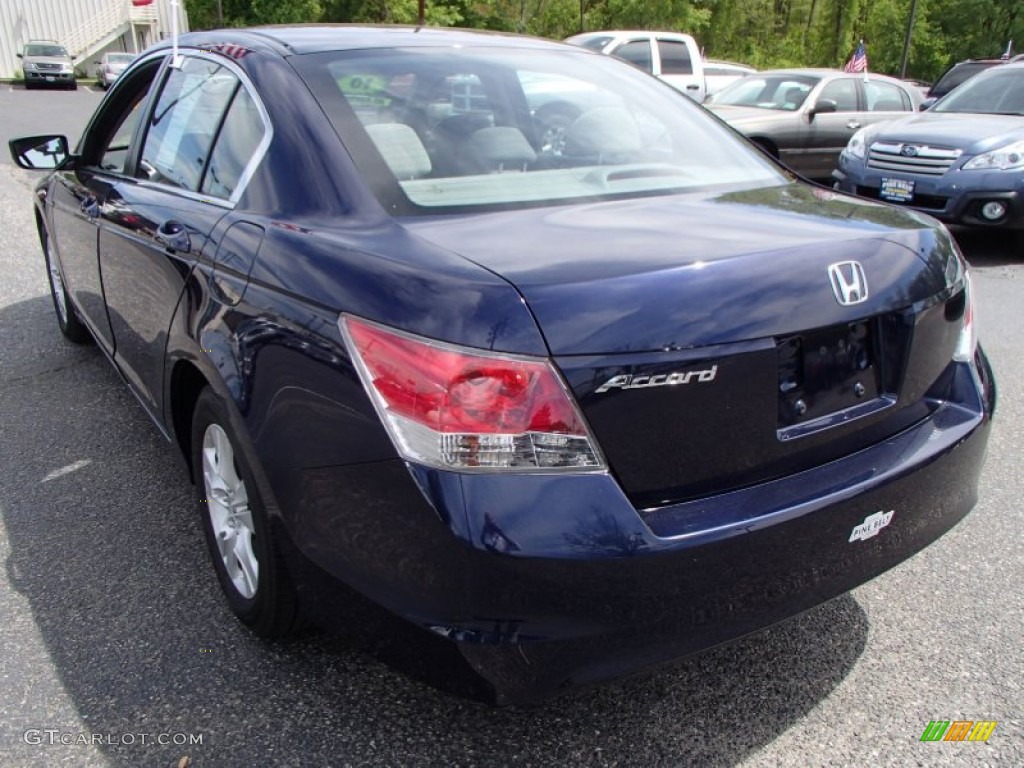 2010 Accord LX-P Sedan - Royal Blue Pearl / Gray photo #9