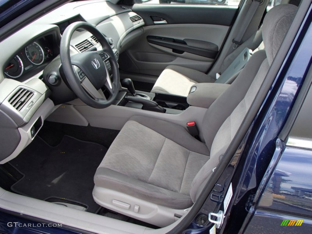 2010 Accord LX-P Sedan - Royal Blue Pearl / Gray photo #10