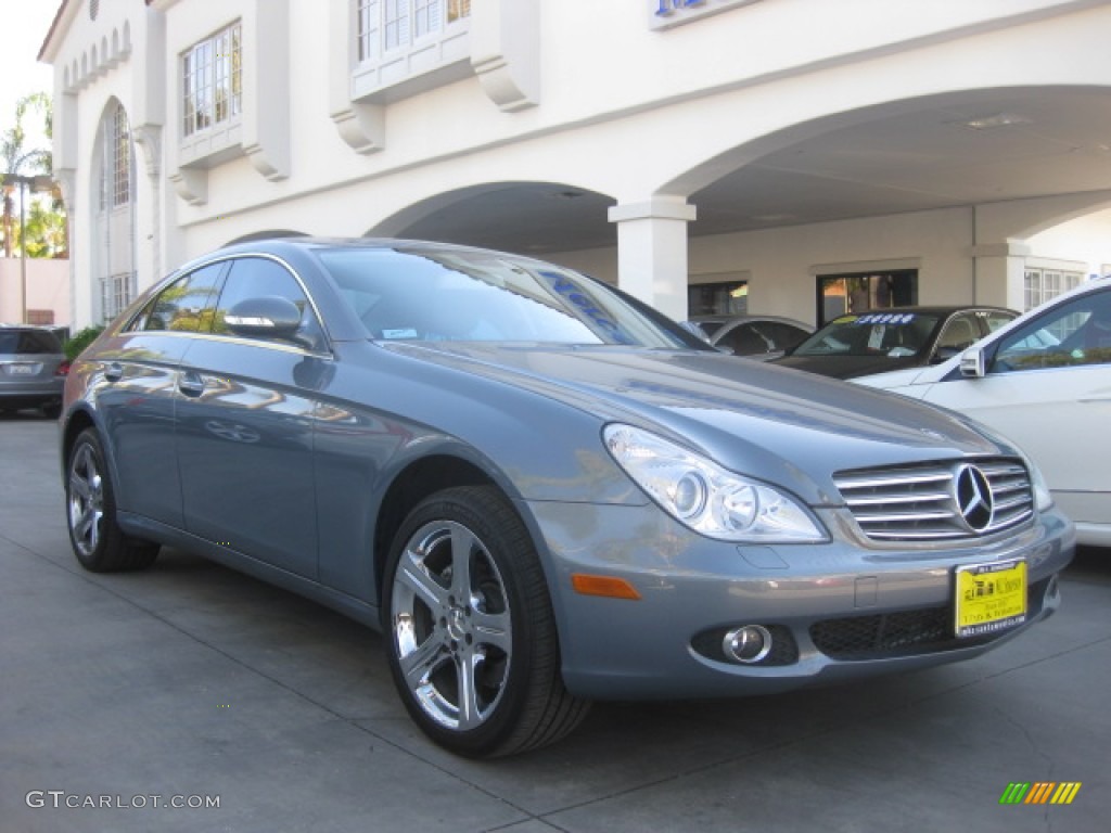 2007 CLS 550 - Granite Grey Metallic / Ash Grey photo #1