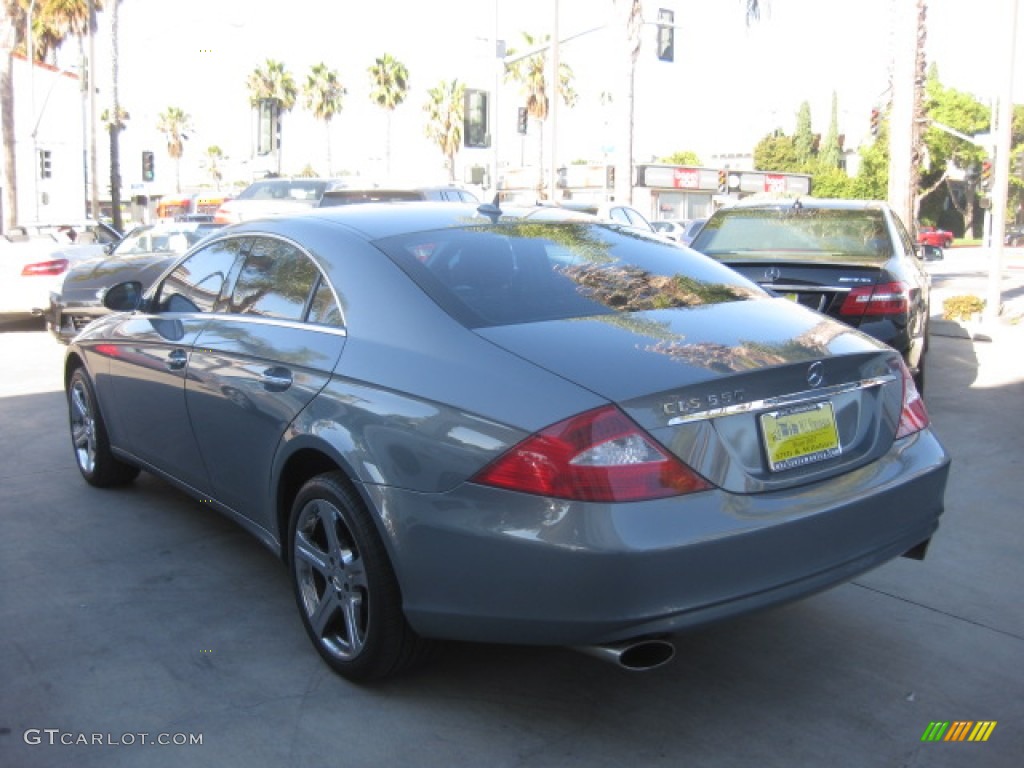 2007 CLS 550 - Granite Grey Metallic / Ash Grey photo #4