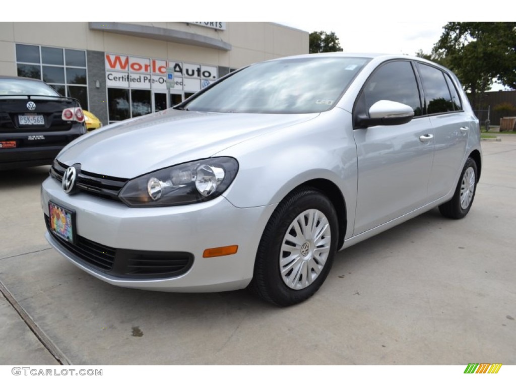 2012 Golf 4 Door - Reflex Silver Metallic / Titan Black photo #1