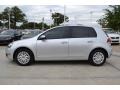 2012 Reflex Silver Metallic Volkswagen Golf 4 Door  photo #2