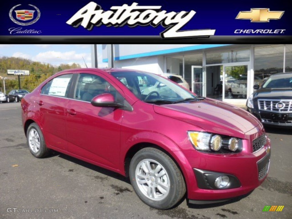 Magenta First of 2014 Chevrolet Sonic Limited Edition Colors