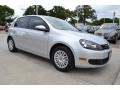 2012 Reflex Silver Metallic Volkswagen Golf 4 Door  photo #7