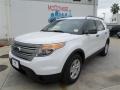 2014 Oxford White Ford Explorer FWD  photo #1