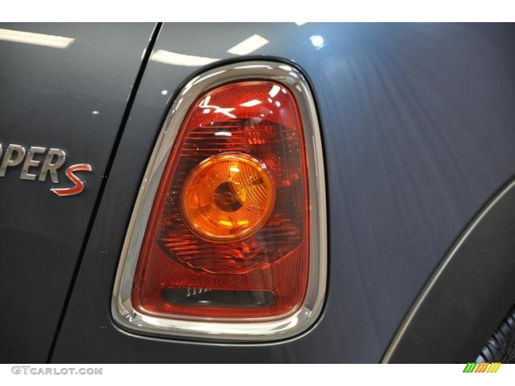 2010 Cooper S Hardtop - Horizon Blue Metallic / Grey/Carbon Black photo #13