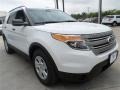 2014 Oxford White Ford Explorer FWD  photo #7