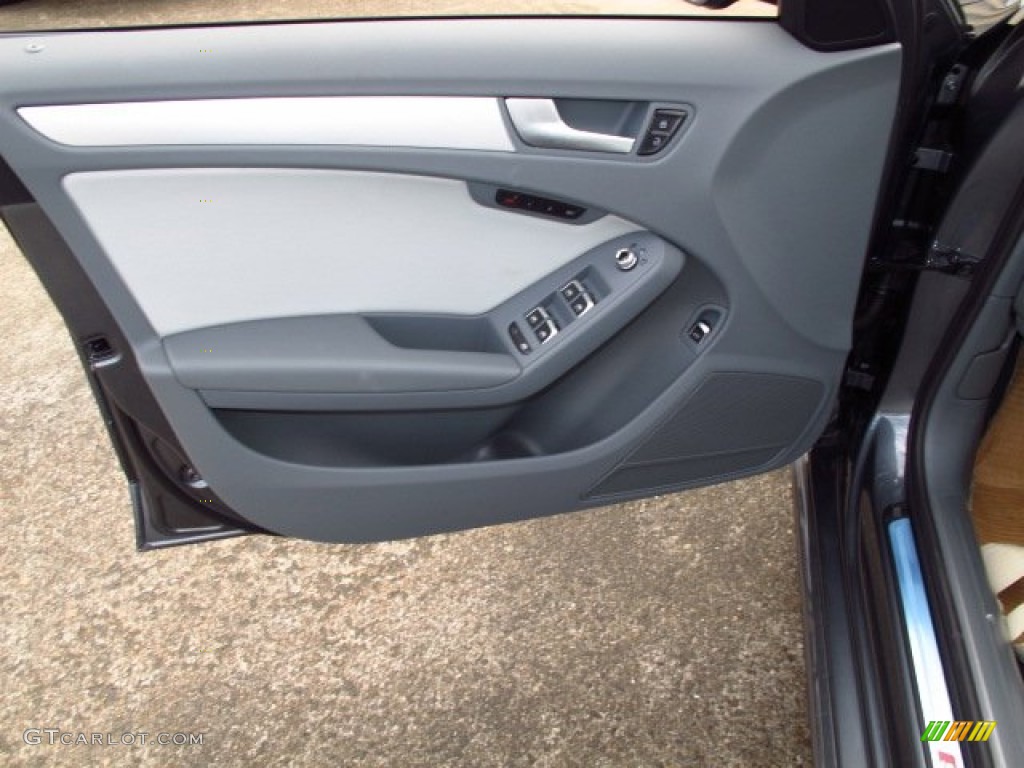 2014 A4 2.0T quattro Sedan - Monsoon Grey Metallic / Titanium Grey photo #8