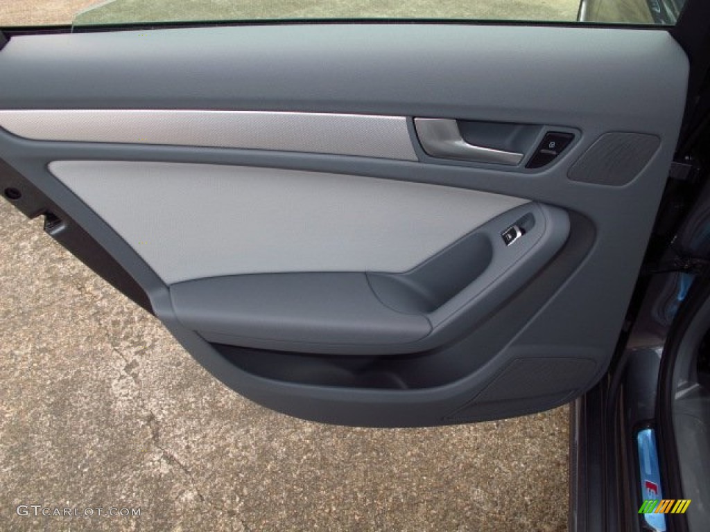 2014 A4 2.0T quattro Sedan - Monsoon Grey Metallic / Titanium Grey photo #11