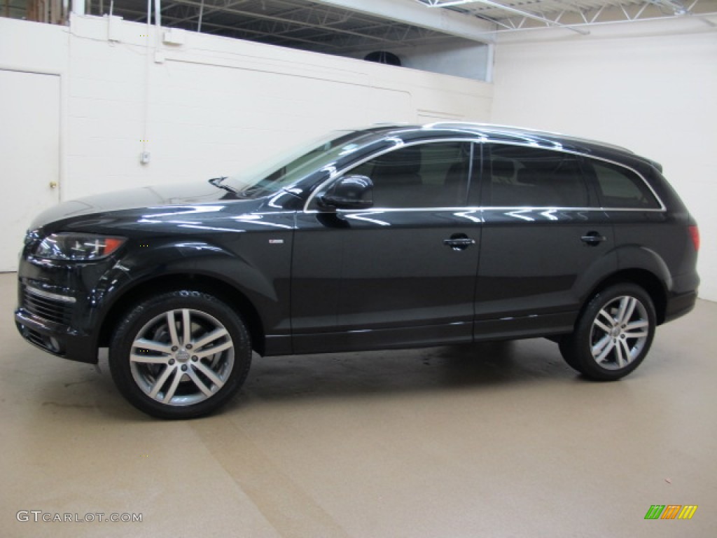 Phantom Black Pearl Effect 2009 Audi Q7 3.0 TDI quattro Exterior Photo #87045813