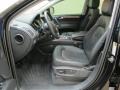 2009 Audi Q7 Black Interior Front Seat Photo