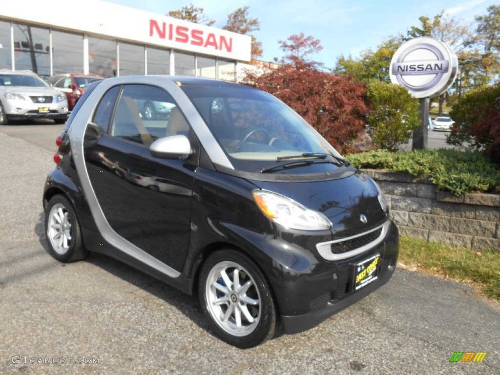 2008 fortwo pure coupe - Deep Black / Grey photo #1