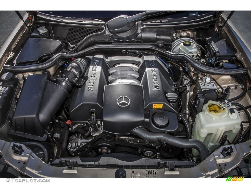 2000 Mercedes-Benz E 320 Sedan Engine Photos