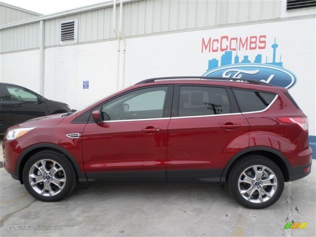 2014 Escape SE 1.6L EcoBoost - Ruby Red / Medium Light Stone photo #2