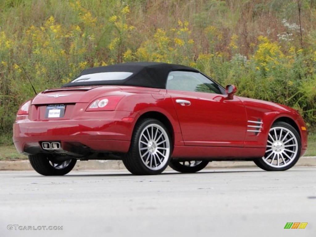 Blaze Red Crystal Pearlcoat 2007 Chrysler Crossfire SE Roadster Exterior Photo #87048465