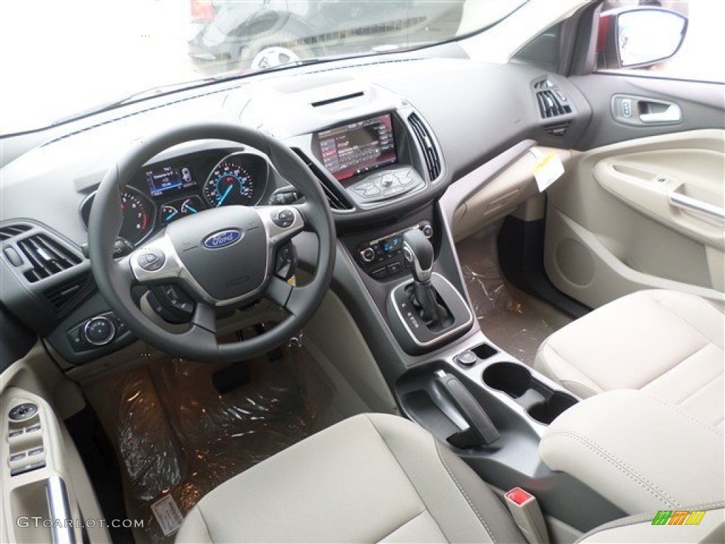 2014 Escape SE 1.6L EcoBoost - Ruby Red / Medium Light Stone photo #17