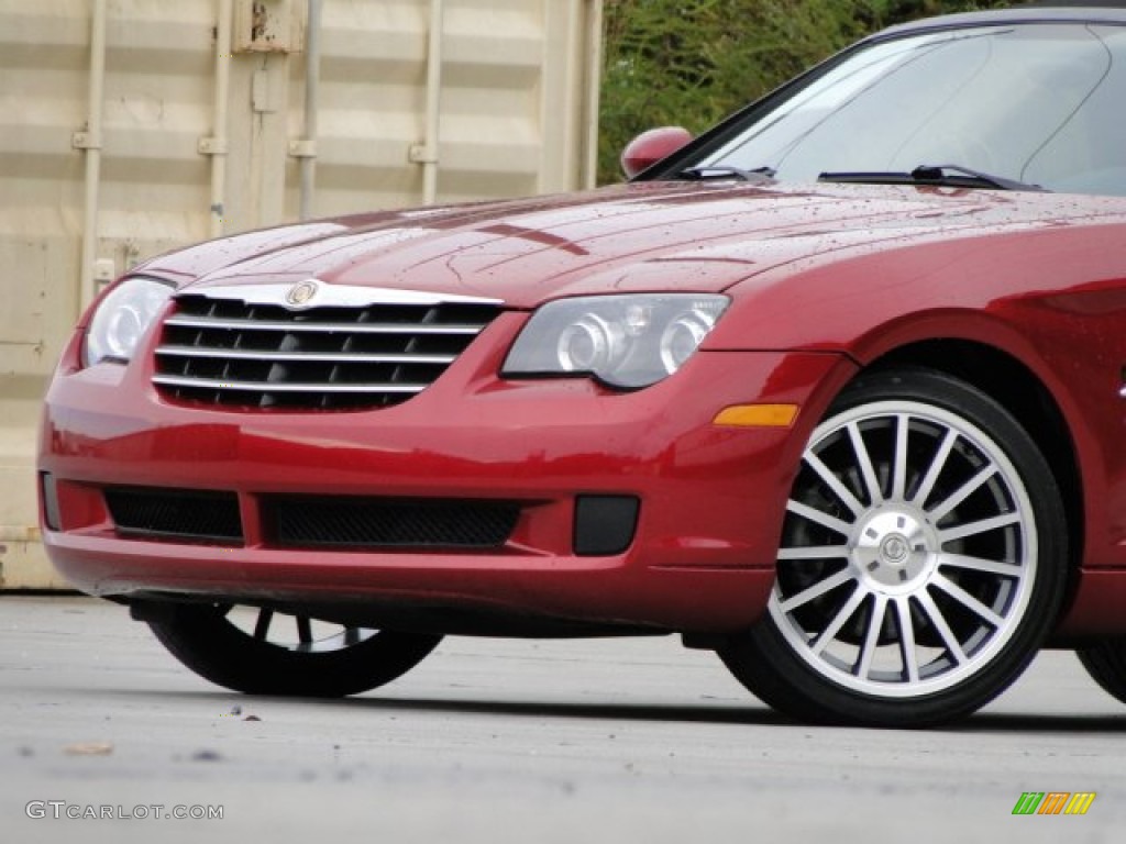 2007 Crossfire SE Roadster - Blaze Red Crystal Pearlcoat / Dark Slate Gray photo #8