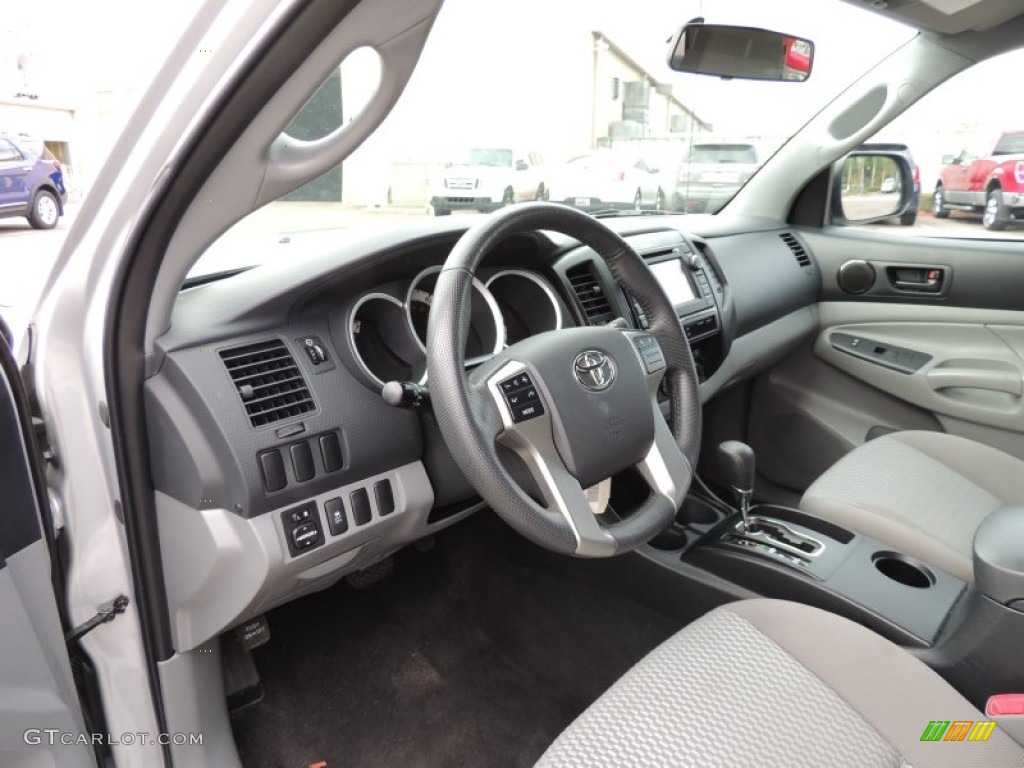 Graphite Interior 2013 Toyota Tacoma V6 Prerunner Double Cab Photo #87048783