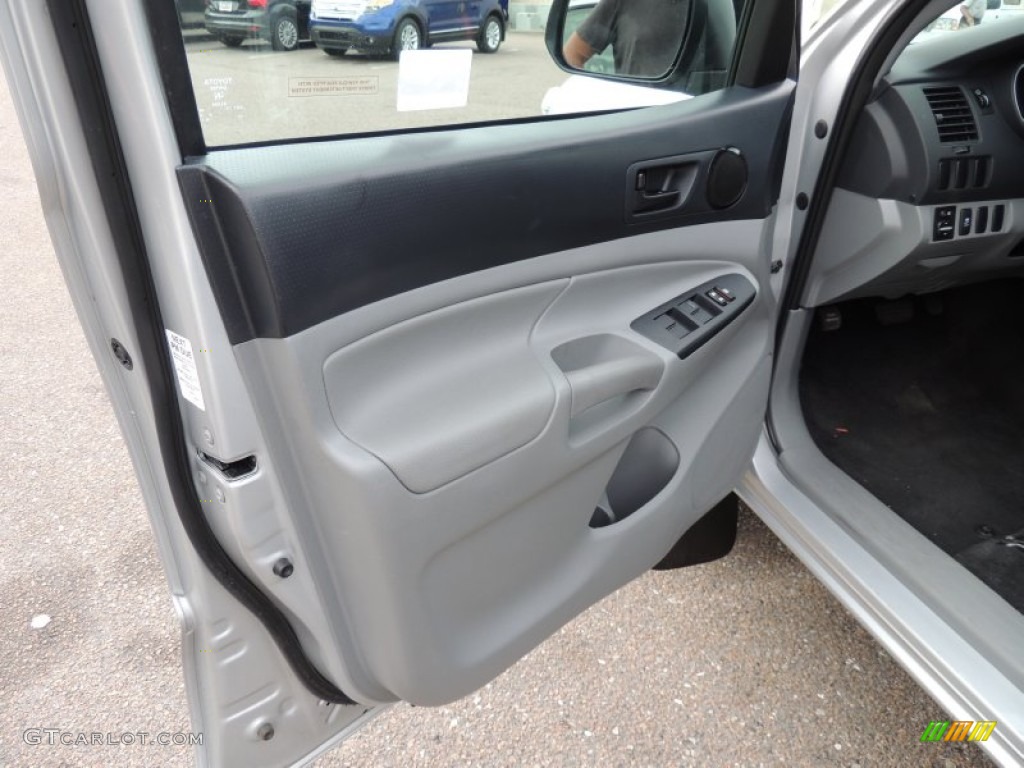 2013 Toyota Tacoma V6 Prerunner Double Cab Graphite Door Panel Photo #87048819