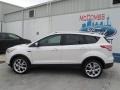 2014 White Platinum Ford Escape Titanium 2.0L EcoBoost  photo #2