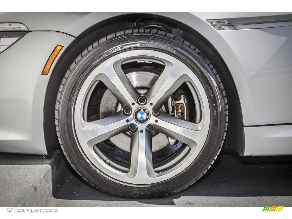 2008 BMW 6 Series 650i Convertible Wheel Photo #87049599