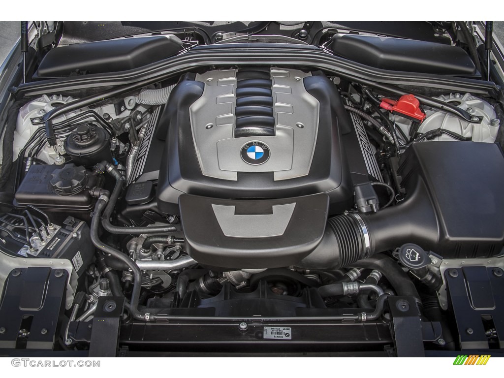 2008 BMW 6 Series 650i Convertible 4.8 Liter DOHC 32-Valve VVT V8 Engine Photo #87049617