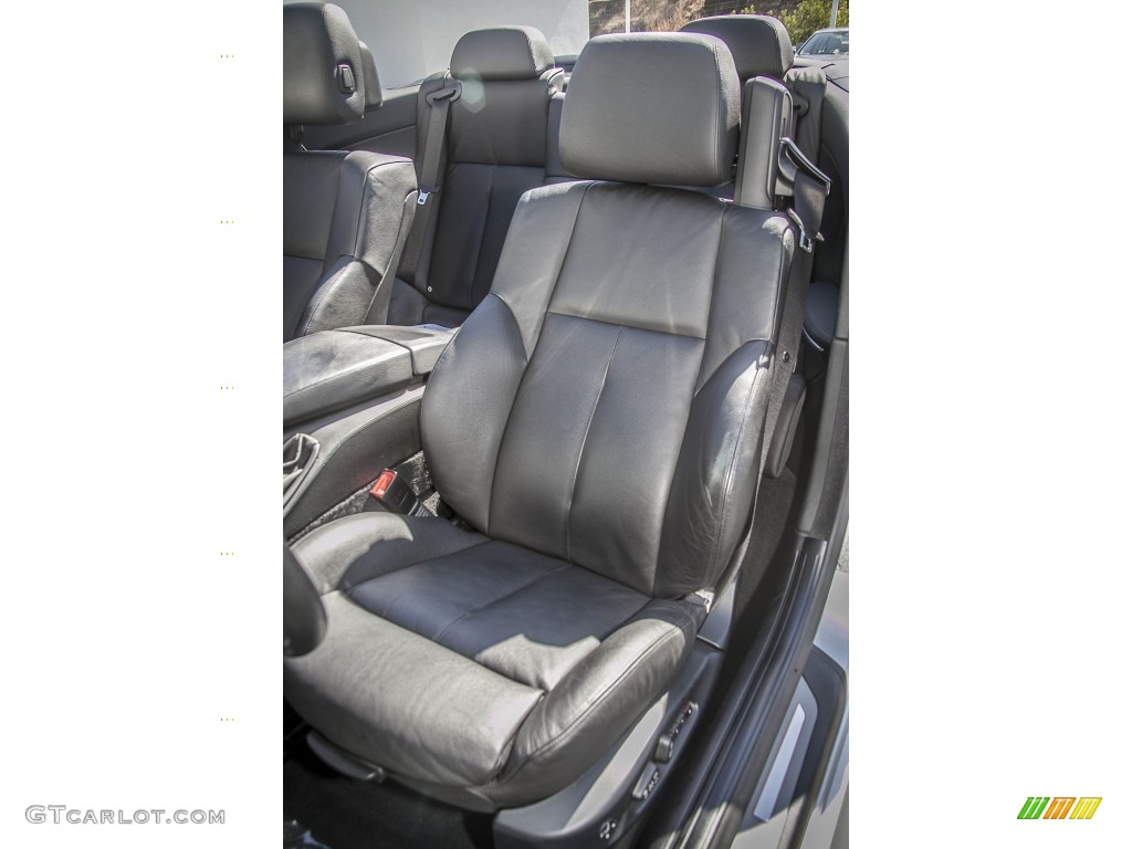 Black Interior 2008 BMW 6 Series 650i Convertible Photo #87049821