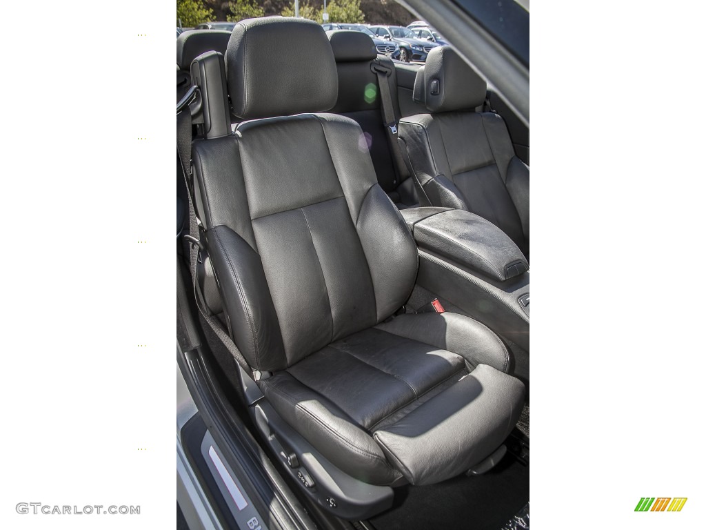 Black Interior 2008 BMW 6 Series 650i Convertible Photo #87049872