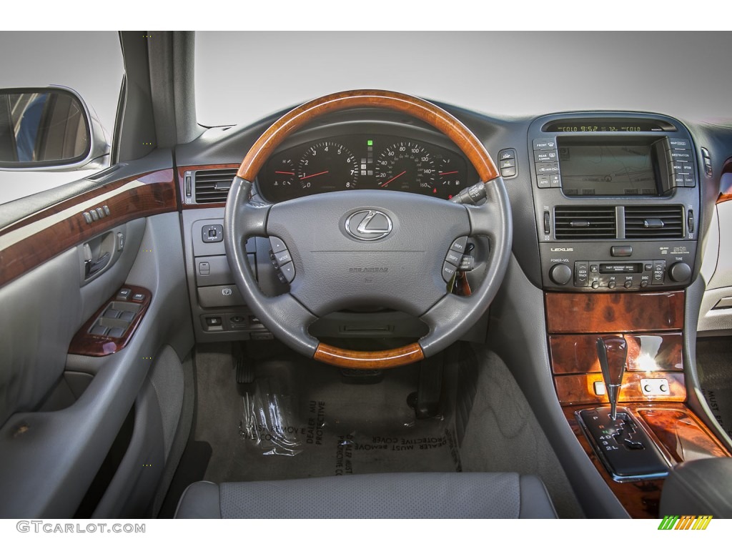 Ecru Interior 2003 Lexus LS 430 Sedan Photo #87049992
