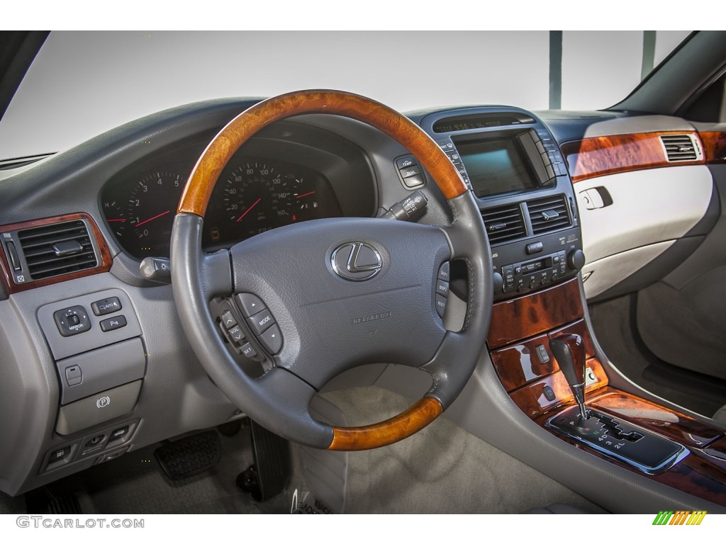 2003 Lexus LS 430 Sedan Ecru Dashboard Photo #87050148