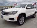 2014 Candy White Volkswagen Tiguan SE  photo #3