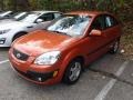 Sunset Orange - Rio Rio5 SX Hatchback Photo No. 3