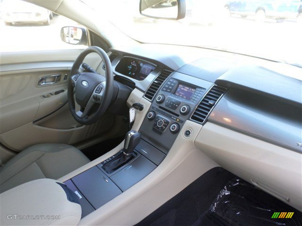 2014 Taurus SEL - Oxford White / Dune photo #11