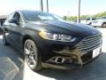 2014 Tuxedo Black Ford Fusion Titanium  photo #7