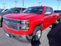 2014 Victory Red Chevrolet Silverado 1500 LT Crew Cab 4x4  photo #4