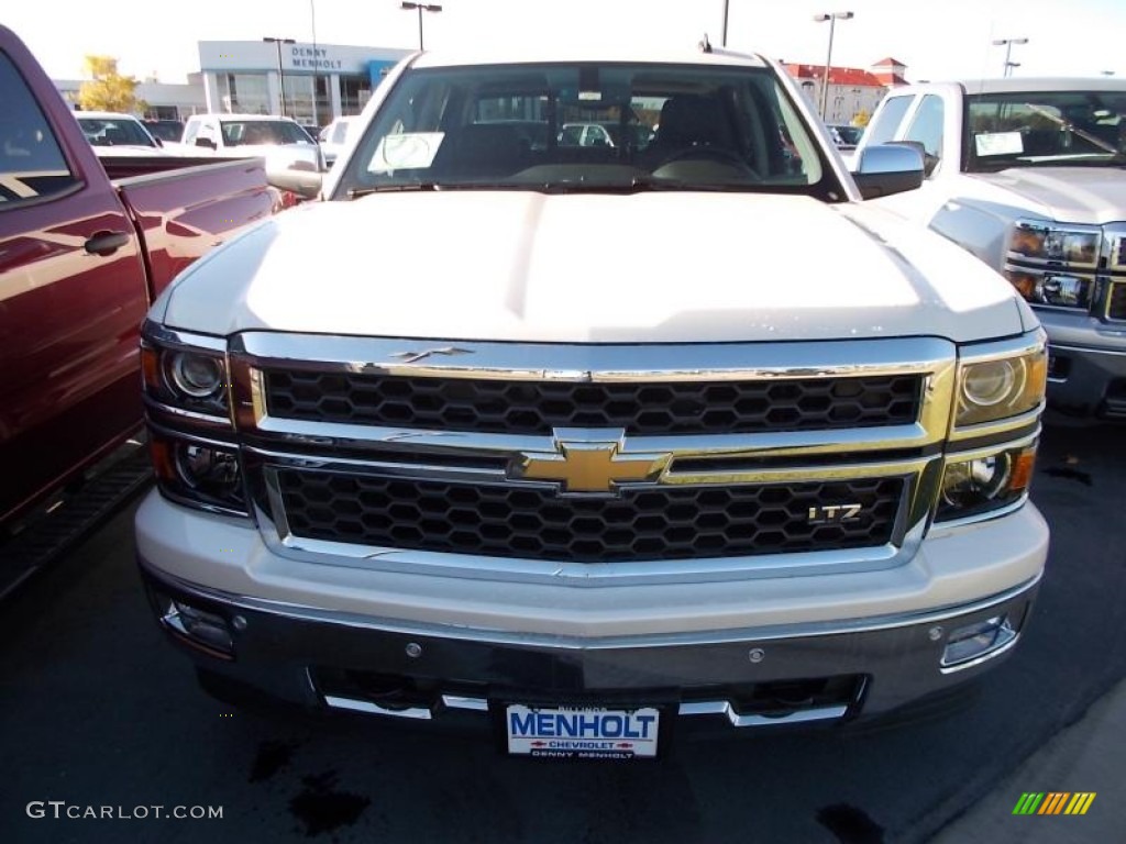 2014 Silverado 1500 LTZ Crew Cab 4x4 - Summit White / Jet Black photo #5