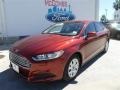 2014 Sunset Ford Fusion S  photo #1