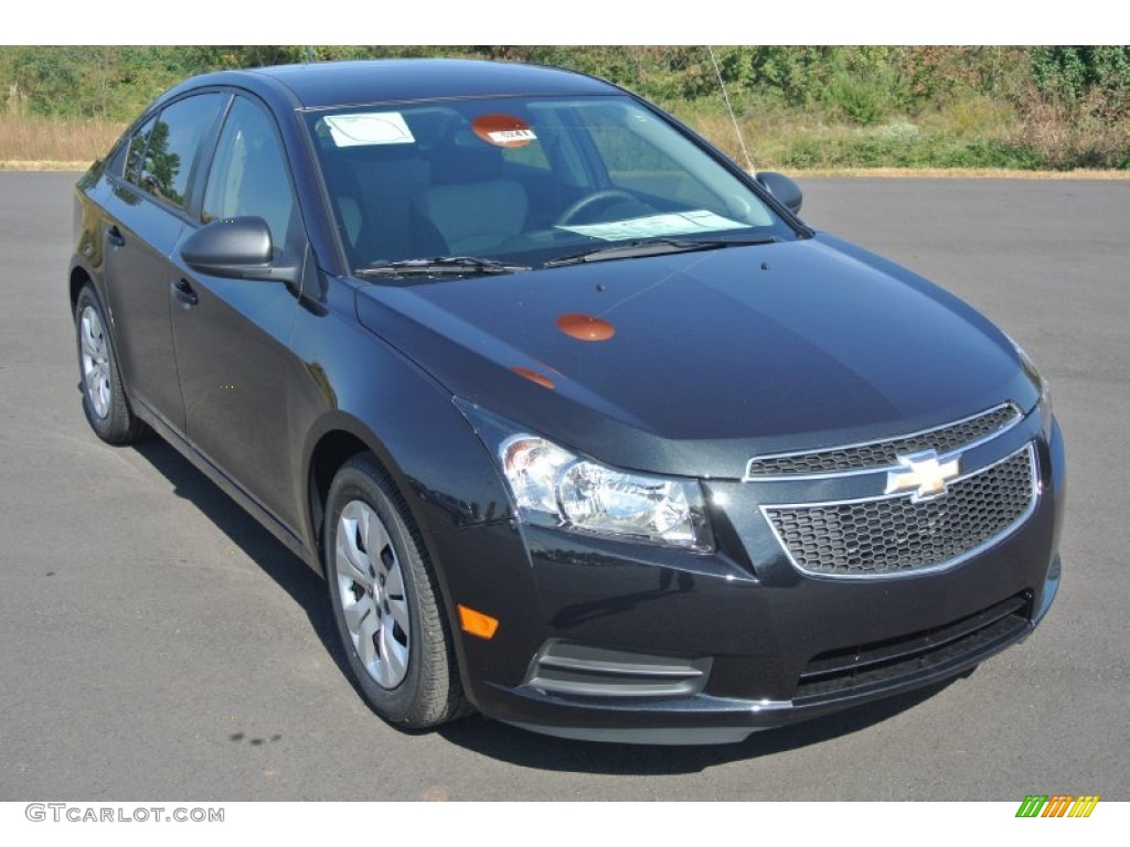 Black Granite Metallic 2014 Chevrolet Cruze LS Exterior Photo #87058902