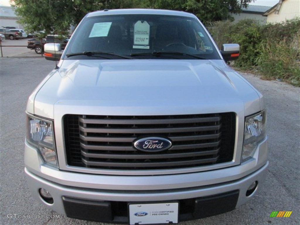 2010 F150 FX2 SuperCrew - Ingot Silver Metallic / Black photo #2
