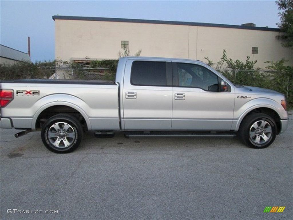 2010 F150 FX2 SuperCrew - Ingot Silver Metallic / Black photo #3