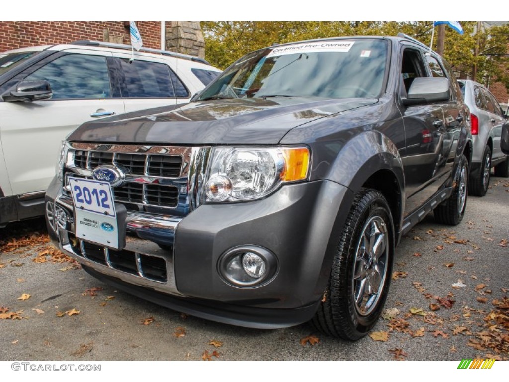 2012 Escape Limited 4WD - Sterling Gray Metallic / Charcoal Black photo #1