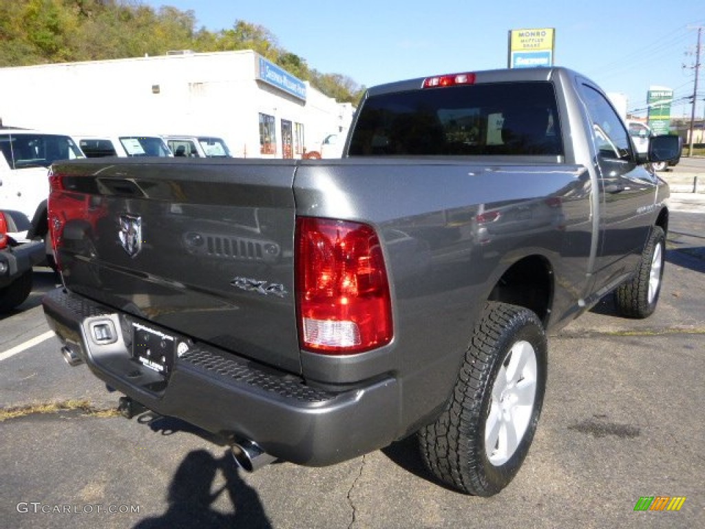 2011 Ram 1500 Express Regular Cab 4x4 - Mineral Gray Metallic / Dark Slate Gray/Medium Graystone photo #5