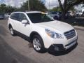 2013 Satin White Pearl Subaru Outback 2.5i Limited  photo #1