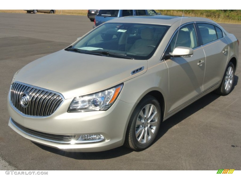 Champagne Silver Metallic 2014 Buick LaCrosse Leather Exterior Photo #87061302