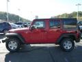 Flame Red - Wrangler Unlimited Sport 4x4 Photo No. 2