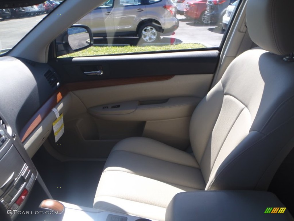 2013 Outback 2.5i Limited - Satin White Pearl / Warm Ivory Leather photo #18