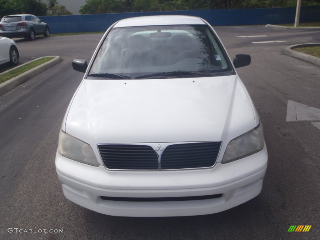 2003 Lancer ES - Innsbruck White / Tan photo #2