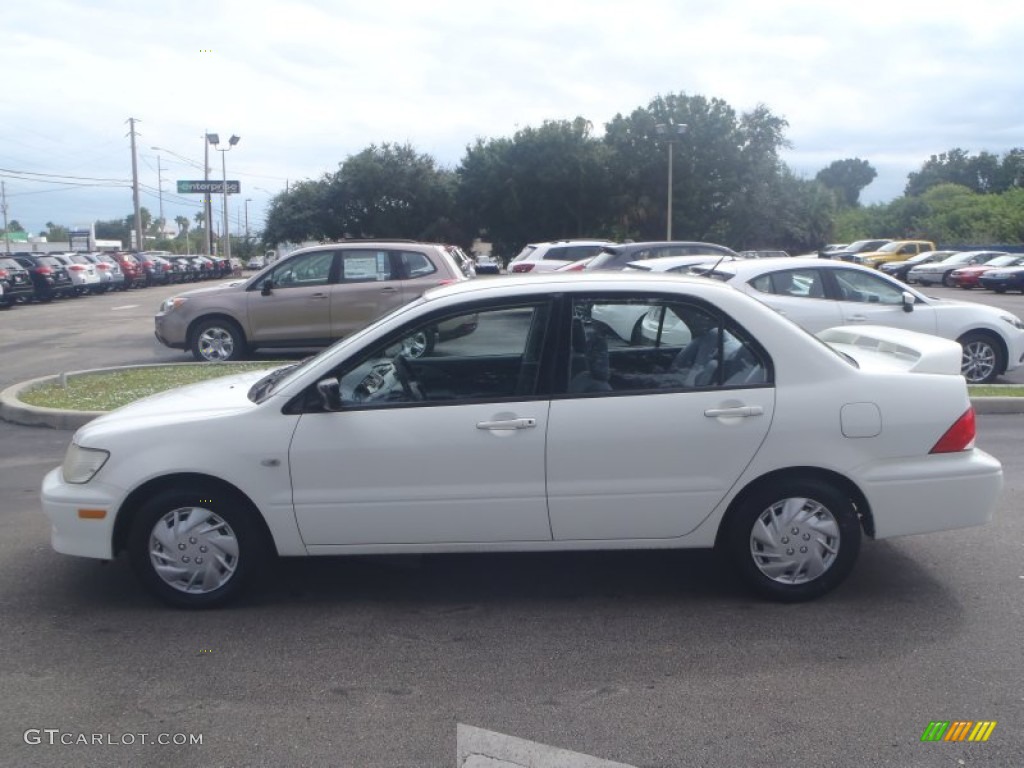 2003 Lancer ES - Innsbruck White / Tan photo #3