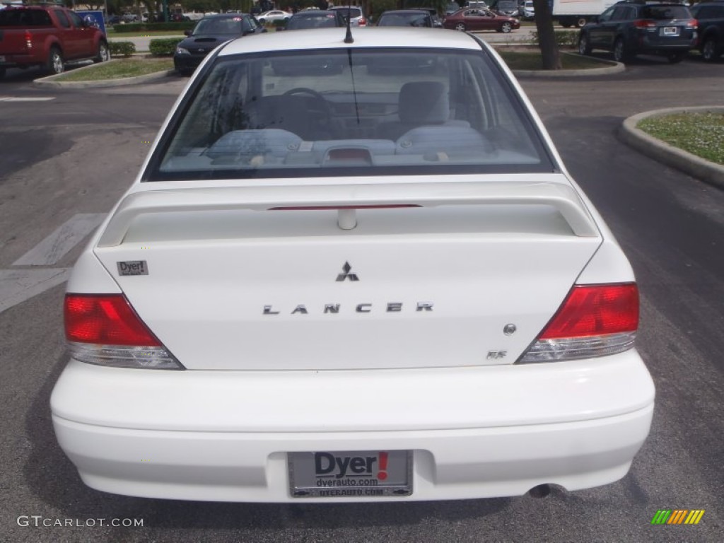 2003 Lancer ES - Innsbruck White / Tan photo #4
