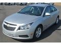 2014 Silver Ice Metallic Chevrolet Cruze LT  photo #2